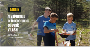 4. Valgamaa orienteerumispäevak 2024
