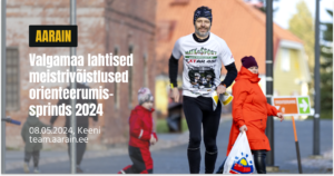 Valgamaa lahtised MV orienteerumissprindis 2024